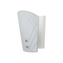 Ver imagem 3 de Arandela Boreal Cônica Vidro para 1 Lâmp -1520cr