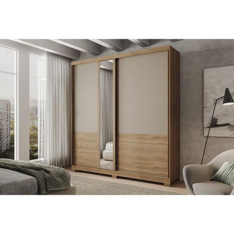 Guarda Roupa 2 Portas 1 Esp 4 Gv Búzios Carraro Freijó