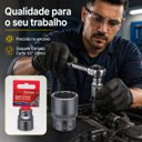 Ver mais imagens de Soquete Estriado Curto 24mm Encaixe 1/2 Aço Cr-V Corneta