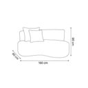 Ver imagem 4 de Conjunto Decorativo 02 Poltronas + Sofá Curvo Orgânico Nature Gaia Boucle Terracota - Montanaris Dec