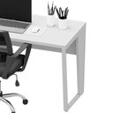 Ver imagem 7 de Escrivaninha Industrial F5 Office sem Gavetas 135cm Cinza F5 Office