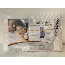 2 Travesseiro Com Massagem Anti Ronco Magnetico Alivia Dor - 1