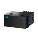Ver imagem 3 de Módulo Interruptor Simples+ Paralelo Refinatto C/led Preto-weg