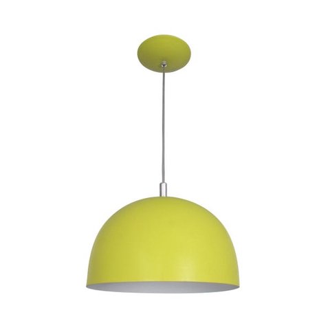 Pendente Color Dome Amarelo