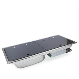 Combinado Fogão Duas Bocas e Pia para Motor-home e Trailer - 2