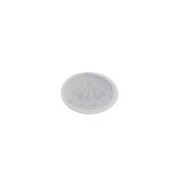 Plafon Sobrepor Pequeno Renda Branco - 1