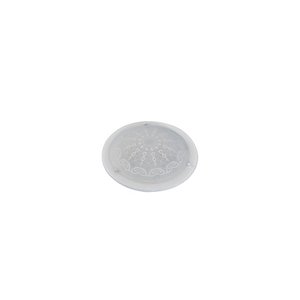 Plafon Sobrepor Pequeno Renda Branco