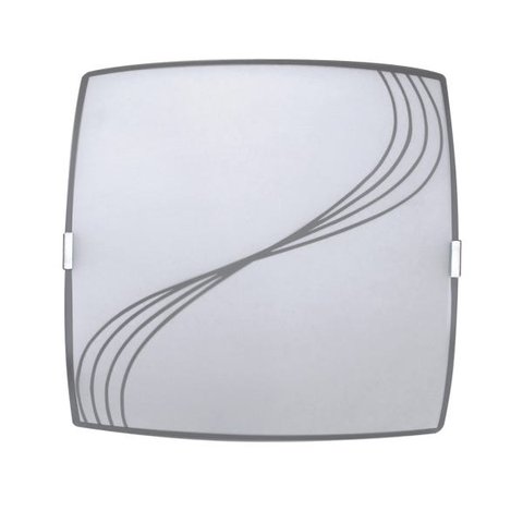 Plafon Sobrepor Quadrado Pequeno Linhas