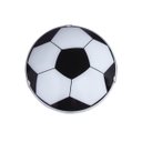 Ver imagem 1 de Plafon Infantil Redondo Bola de Futebol Preta