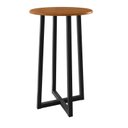 Ver imagem 1 de Mesa Bistrô para Área Gourmet Madeira Maciça 0,70m - Coliseu - Paonanda Decor