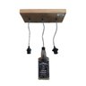 Lustre Pendente 1 Garrafa Jack Daniel's preta 3 luzes E27 Decorshop Jack Daniel´s - 1