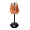 Ver imagem 2 de Luminária de Mesa LED 3 Tons USB Lagoon Ondulado 11 x 30 cm Preta Wolff