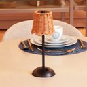 Ver imagem 4 de Luminária de Mesa LED 3 Tons USB Lagoon Ondulado 11 x 30 cm Preta Wolff