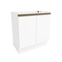 Ver imagem 1 de Balcão Celeste Kappesberg 100% Mdf 2 Portas Branco 80cm
