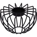 Ver imagem 1 de Castiçal Metal 10x17x17cm Preto