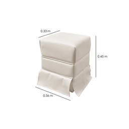 Puff Decorativo Eliza Corano Vs Decor - 4