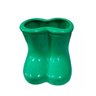 Vaso Botinha Galocha em Cerâmica Decor - Verde - 1