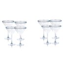 Ver imagem 1 de 8 Taças Martini Transparente Acrílico