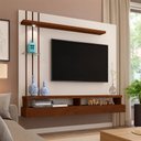 Ver imagem 6 de Painel para Tv de até 55" Suspenso Éden Off White/canela