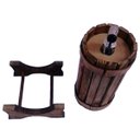 Ver imagem 3 de Pingometro Barril Tonel de Madeira Rústico - Cachaça - Vinho