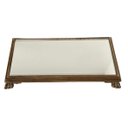 Ver imagem 1 de Bandeja Espelhada de Madeira Envernizada - Retangular para Lavabo / Bar / Sala