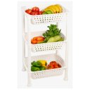 Ver imagem 1 de Fruteira com 3 Bandejas Ordene Branca