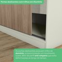 Ver imagem 6 de Guarda-roupa Casal Modulado Seletto 9 Portas 9 Gavetas Me14 Areia/jequitibá - Henn