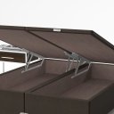 Ver imagem 6 de Box Baú Queen Bipartido Probel Luxo Suede