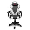 Cadeira Gamer Couro Ergonômica para Escritório Branca - 2