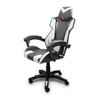 Cadeira Gamer Couro Ergonômica para Escritório Branca - 3