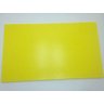 Tabua de Corte LISA em polietileno - amarela - 33 x 25 - 1