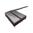 Ver imagem 1 de Cama Box Baú Queen Courano Brown New (158x198x35) - Castor