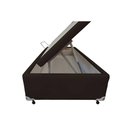 Ver imagem 5 de Cama Box Baú Queen Courano Brown New (158x198x35) - Castor