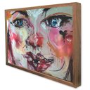 Ver imagem 3 de Quadro Decorativo Caixa Arte Rosto Urban Art Tacolado Moldura Caixa 3cm Madeira com Vidro 60 X 90cm