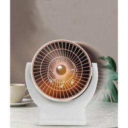 Aquecedor Ventilador Elétrico Portátil Ar Quente Superaquecimento Econômico Ângulo Ajustável 220v - 5