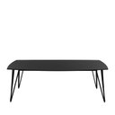 Ver imagem 1 de Mesa de Jantar Cerys 220 Cm - Preto Fosco