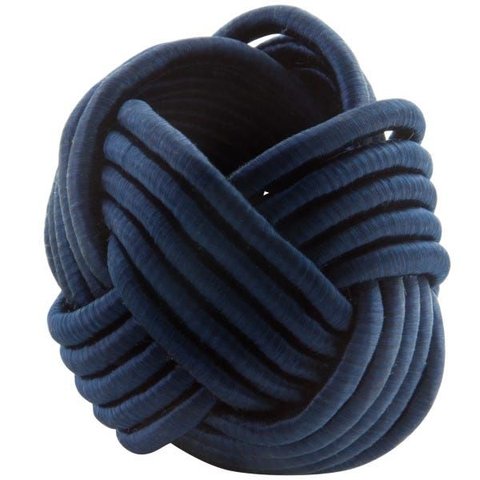 Argola de Guardanapo com 4 Peças - Marinho