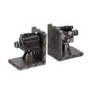 Ver imagem 1 de Escultura Porta Livros Decorativo em Resina Filmadora Retro