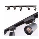 Ver imagem 1 de Trilho Eletrificado 3m + 5 Spot Led 7w 4000k Bivolt Preto