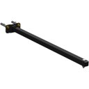 Ver imagem 1 de Suporte Refletor Base Reta Braço 50 Cm Preto