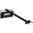 Ver imagem 3 de Suporte Refletor Base Reta Braço 50 Cm Preto