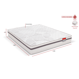 Colchão Casal Molas Ensacadas Comfort 138x188x24 Reconflex - 5
