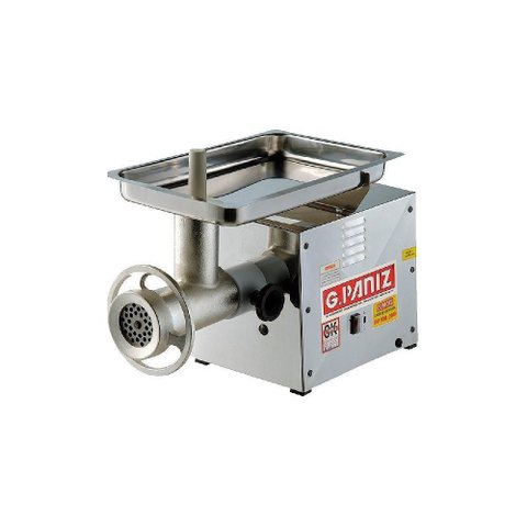 Moedor de Carne Mcr 10 com Transmissão por Caixa de Redução em Aço Inoxidável Cinza g.Paniz
