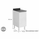 Ver imagem 5 de Cozinha Completa Kali Premium 7045 - Branco - Nicioli