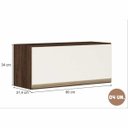 Ver imagem 5 de Cozinha Completa Kali Premium 7047 - Amendoa/Arezzo/Off White - Nicioli