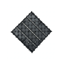 Ver imagem 2 de Kit 12 Peças Deck Modular Plástico 30x30 Quintal Piscina Box Cinza Liso