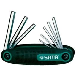 JOGO CHAVE HEXAGONAL CANIVETE SATA 1,5 A 8MM (8pç) ST09121SJ - 1
