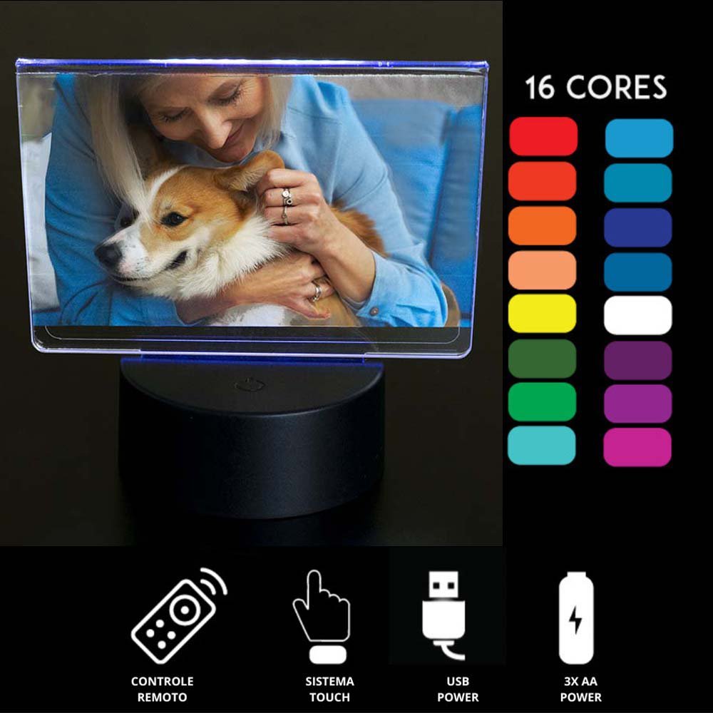 Luminária de LED para foto Horizontal MadeiraMadeira