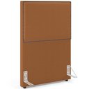 Ver imagem 1 de Cabeceira Cama Box Solteiro Com Tachas 100 cm Vicenza L02 Bouclê Terracota - Lyam Decor