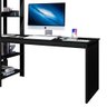 Mesa Escrivaninha Artemis Home Office Preto - 3